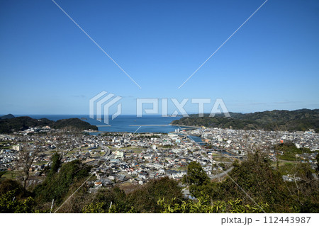 湯浅湾を望む　【和歌山県湯浅町】 112443987