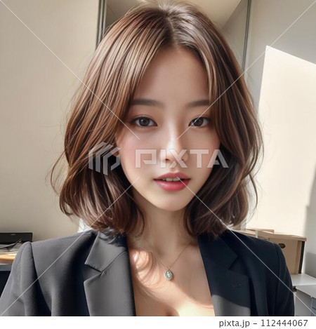 仕事中のセクシーな後輩 仕事中のセクシーな後輩 112444067