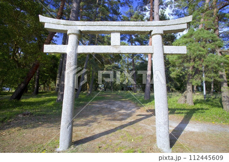 日本三景・天橋立にある「天橋立神社」 日本三景・天橋立にある「天橋立神社」 112445609