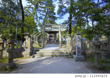 日本三景・天橋立にある「天橋立神社」 日本三景・天橋立にある「天橋立神社」 112445624