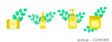 Set Natural Organic Cosmetics 112445805