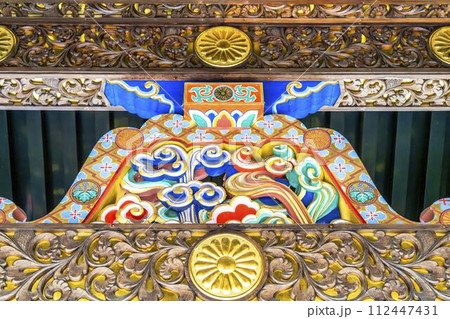 早春の瑞鳳殿 涅槃門 宮城県仙台市 早春の瑞鳳殿 涅槃門 宮城県仙台市 112447431