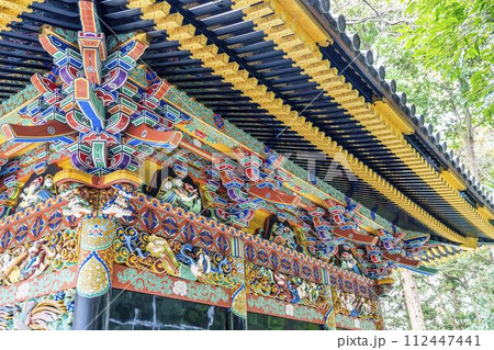 早春の瑞鳳殿 拝殿 宮城県仙台市 早春の瑞鳳殿 拝殿 宮城県仙台市 112447441