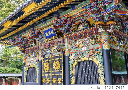 早春の瑞鳳殿　拝殿　宮城県仙台市 112447442