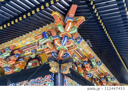 早春の瑞鳳殿　善応殿　宮城県仙台市 112447453