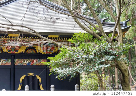 早春の瑞鳳殿　感仙殿　宮城県仙台市 112447455