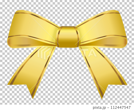 shiny ribbon golden gold shiny ribbon golden gold 112447547