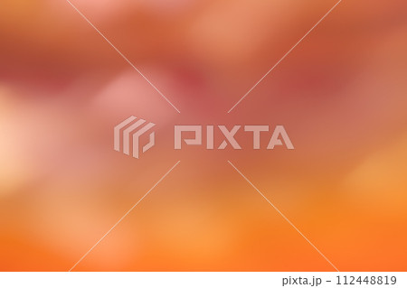 オレンジカラー系動きのあるイメージ　背景素材 112448819