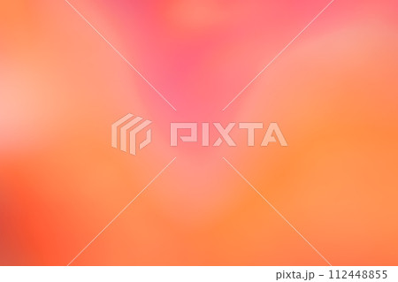 オレンジカラー系動きのあるイメージ　背景素材 112448855