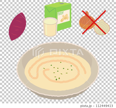 無洋蔥紅薯豆漿湯 112449413