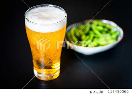 【晩酌】ビールと枝豆【おつまみ】 【晩酌】ビールと枝豆【おつまみ】 112450066