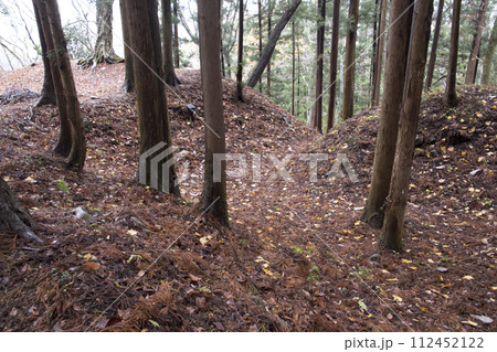 前川本城 大手連即枡形虎口 前川本城 大手連即枡形虎口 112452122