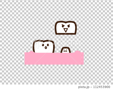 牙齒覆蓋圖 112453900