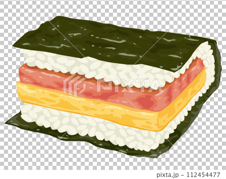 ポークたまごおにぎり ポークたまごおにぎり 112454477