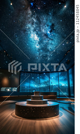 Freedom's journey under a dark celestial dome, guided by stars Freedom's journey under a dark celestial dome, guided by stars 112458845