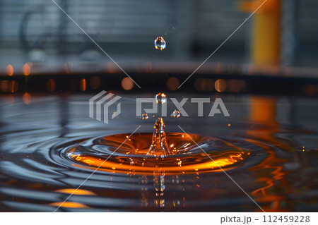 Single droplet of a new element, forming in the silence of an interstellar lab Single droplet of a new element, forming in the silence of an interstellar lab 112459228