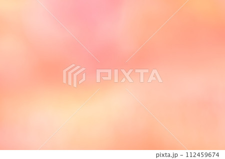 ライトオレンジ系動きのあるイメージ　背景素材 112459674