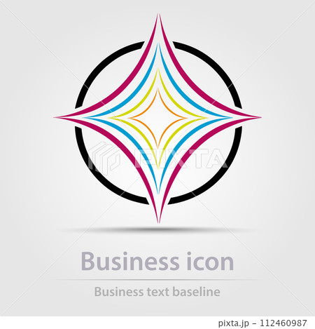 Originally designed vector color business icon Originally designed vector color business icon 112460987