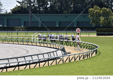 熱戦続く春の中京競馬場 112461684
