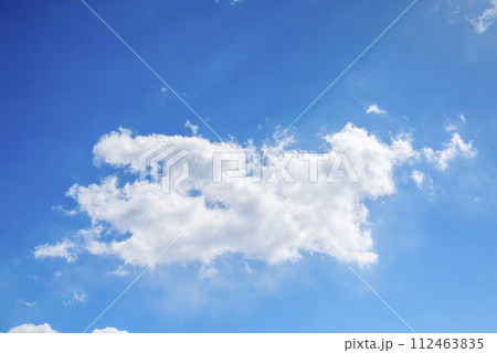 春の空 青空 空 素材 【東京都】 春の空 青空 空 素材 【東京都】 112463835