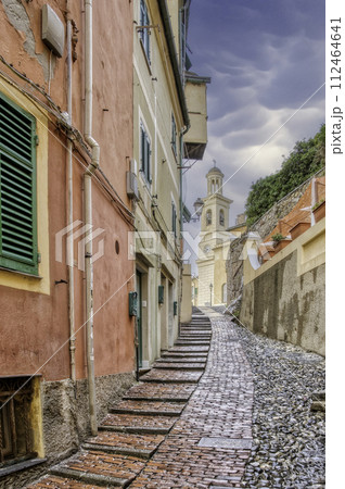 The Ascent to Boccadasse Church 112464641