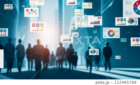 人々とデータ 112465788