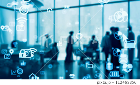 オフィスとネットワーク 112465856