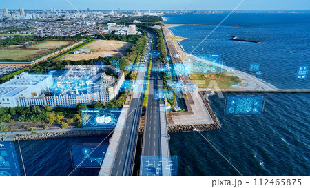 交通とテクノロジー　ITS　MaaS 112465875