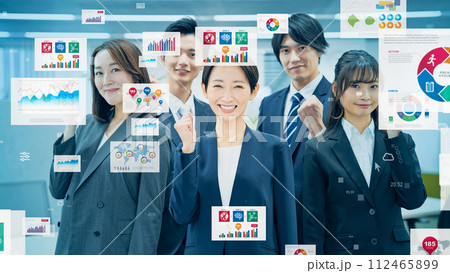 ビジネスグループと情報 112465899