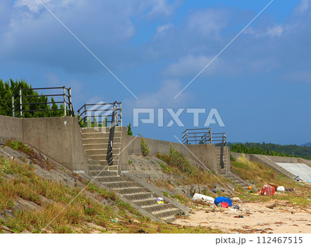 伊勢　国府の浜　サーフィン　サーフスポット　ビーチ　阿児町町国府　サーフボード　伊勢志摩 112467515