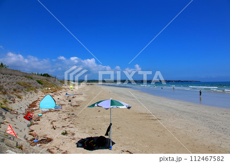 伊勢　国府の浜　サーフィン　サーフスポット　ビーチ　阿児町町国府　サーフボード　伊勢志摩 112467582