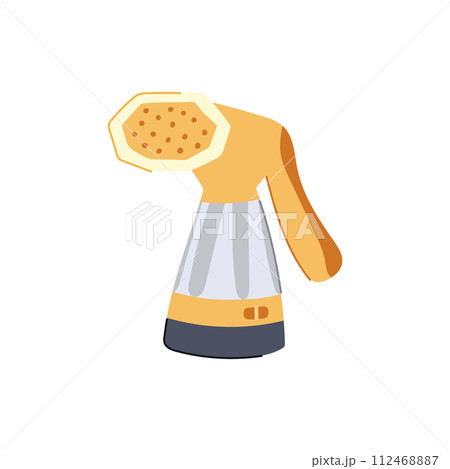 dry garment steamer cartoon vector illustration dry garment steamer cartoon vector illustration 112468887