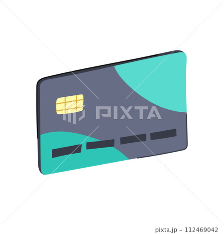 price credit card cartoon vector illustration 112469042