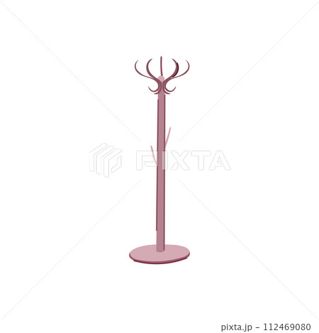 storage coat rack cartoon vector illustration storage coat rack cartoon vector illustration 112469080