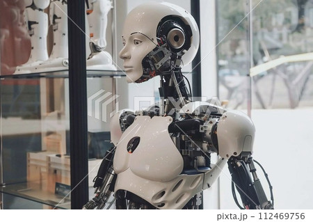 Robotics, automation integration, daily coexistence between robots and humans. Robotics, automation integration, daily coexistence between robots and humans. 112469756