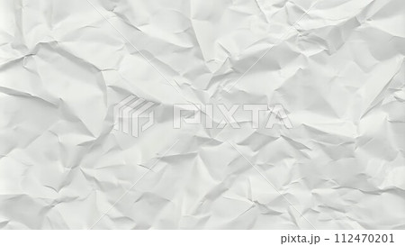 Hidden Stories: A Wrinkled White Paper Whispers Secrets 112470201