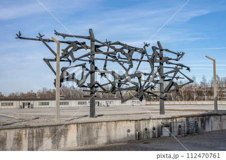 Dachau Concentration Camp Buildings in Germany 112470761