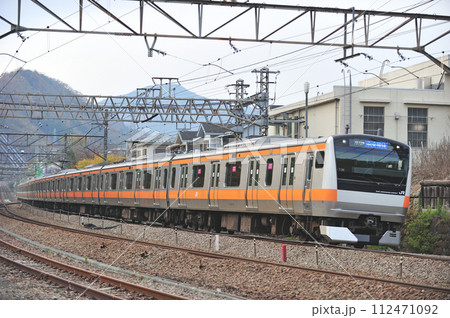 中央本線　四方津ー上野原　JR東日本　E231系0番台　T26編成（豊田） 112471092