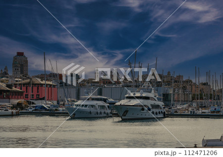 Maritime Majesty at Genoa's Port Maritime Majesty at Genoa's Port 112471206