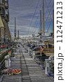 Dockside Serenity by Genoa's Lighthouse 112471213