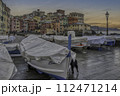 Boccadasse Twilight Boat Ensemble Italy 112471214