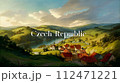 Beautiful landscape of the Czech Republic. A concept for travel and holidays. 112471221