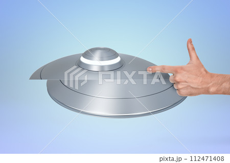 Hand interaction with an unidentified flying object 112471408