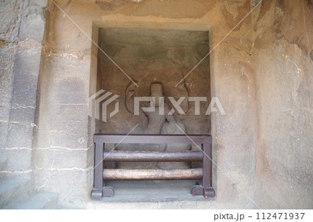 インド 世界遺産アジャンター石窟群 インド 世界遺産アジャンター石窟群 112471937