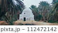 An ancient mosque in an abandoned city in Tunisia 112472142