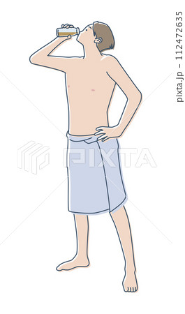 風呂上がりのコーヒー牛乳 112472635