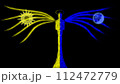 Angel of sun and moon fire and water 112472779
