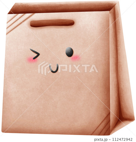 Concept of loving the world. Paper bag Concept of loving the world. Paper bag 112472942