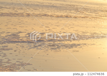 海岸の波打ち際 海岸の波打ち際 112474636