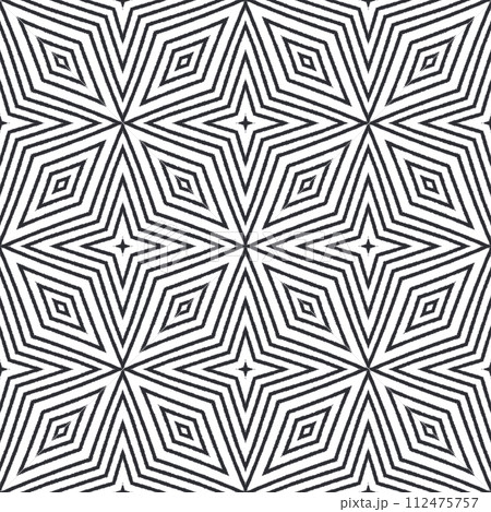 Textured stripes pattern. Black symmetrical Textured stripes pattern. Black symmetrical 112475757